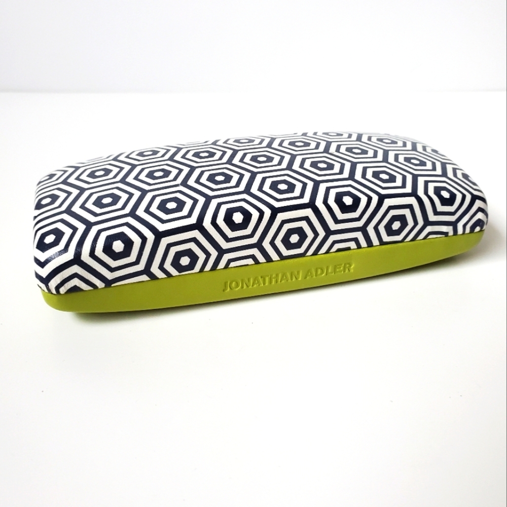 Jonathan Adler Eyewear Case Hard Shell Eyeglasses Protective Storage